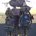 Burning Man 2018 (Me & my Robo Family)