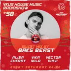 VKUS HOUSE MUSIC #58 (Guest Mix by Baks Beast) [Record Bass House] (01-01-2022)