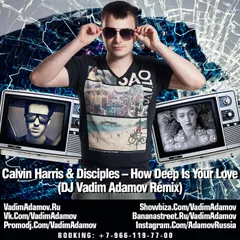 Calvin Harris & Disciples - How Deep is Your Love (DJ Vadim Adamov Remix)