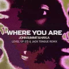 JOHN SUMMIT, HAYLA - WHERE YOU ARE (LEVEL UP (IT) & JACK TONGUE REMIX)
