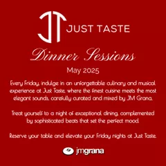 "Dinner Sessions" JUST TASTE (May 2025)