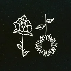 sunflwr, Esther Rose - Green Galaxy