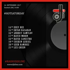 On Radio DJsline Hot Saturday