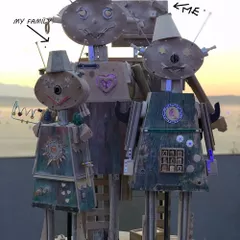 Burning Man 2018 (Me & my Robo Family)