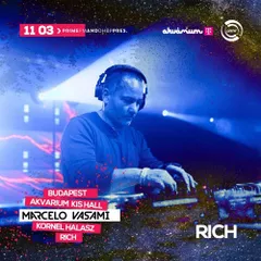 Rich live Akvarium Klub Budapest 20181103