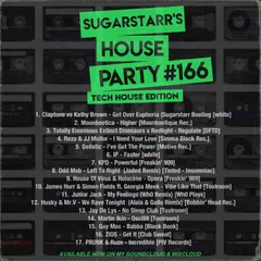 Sugarstarr's House Party #166 (Tech House Edition)