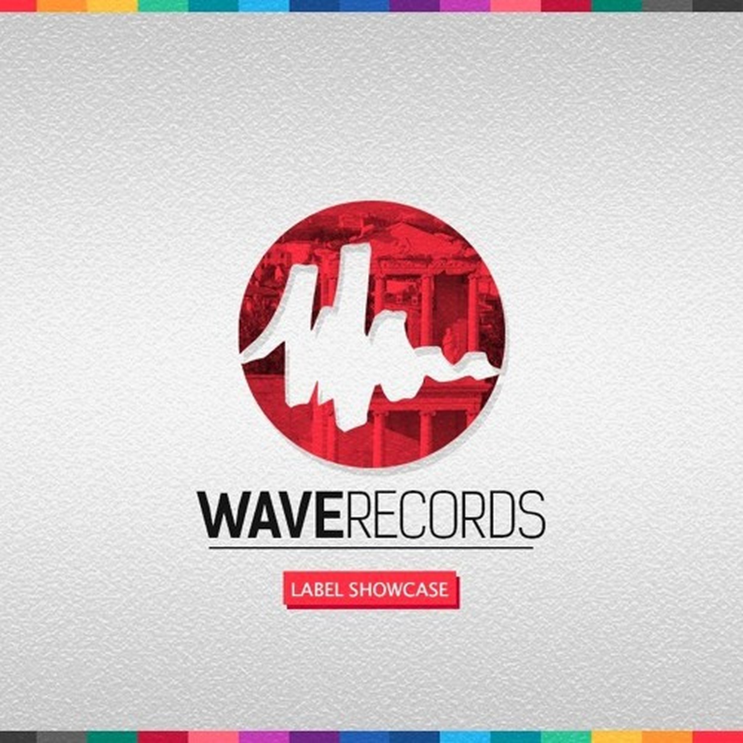 Wave song. Wave Wave record Club. Wave recording logo.