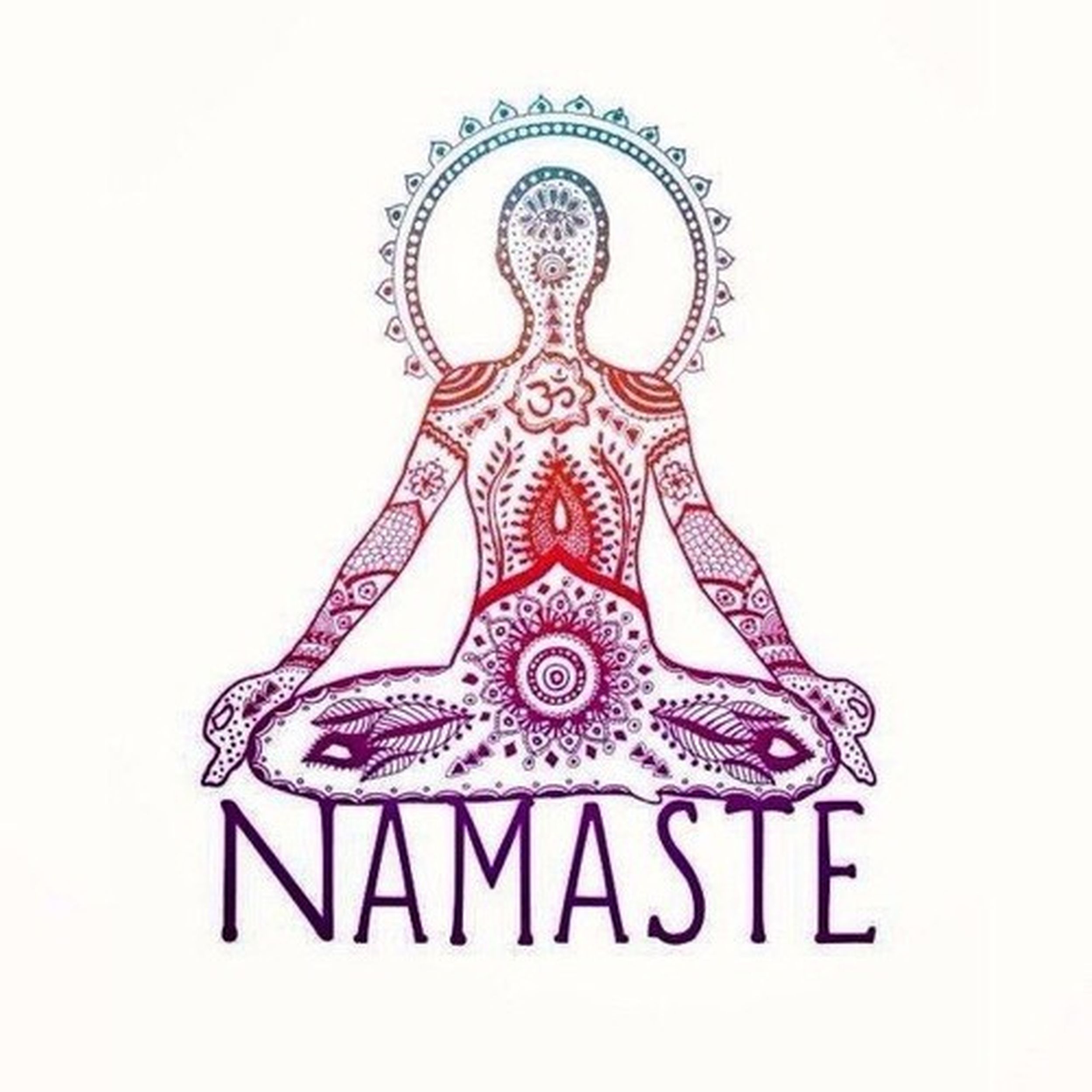 Namaste перевод. Намасте йога. Йога иллюстрации. Символ медитации. Знак Намасте.