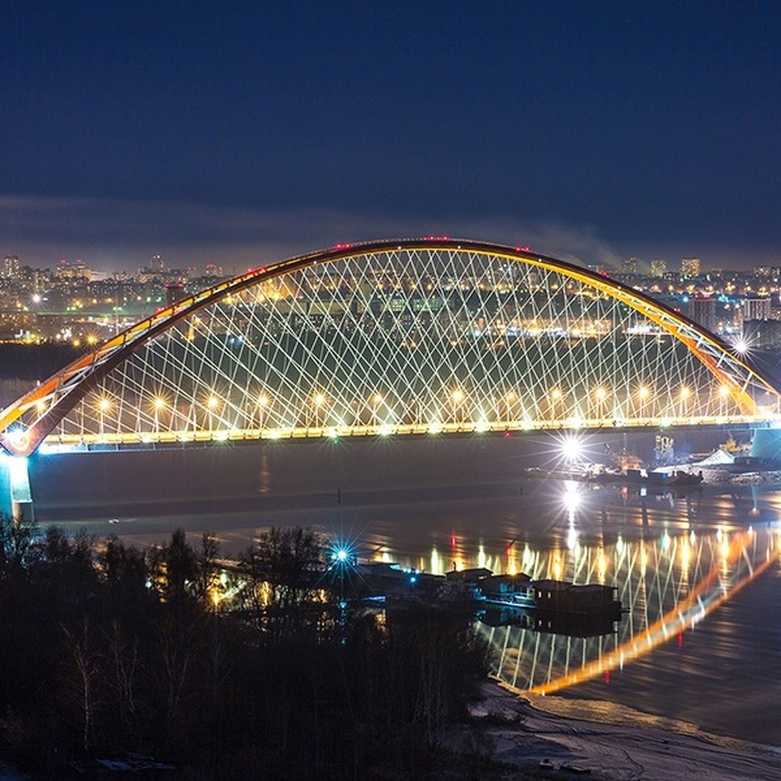 Бугринский мост, Калининский район